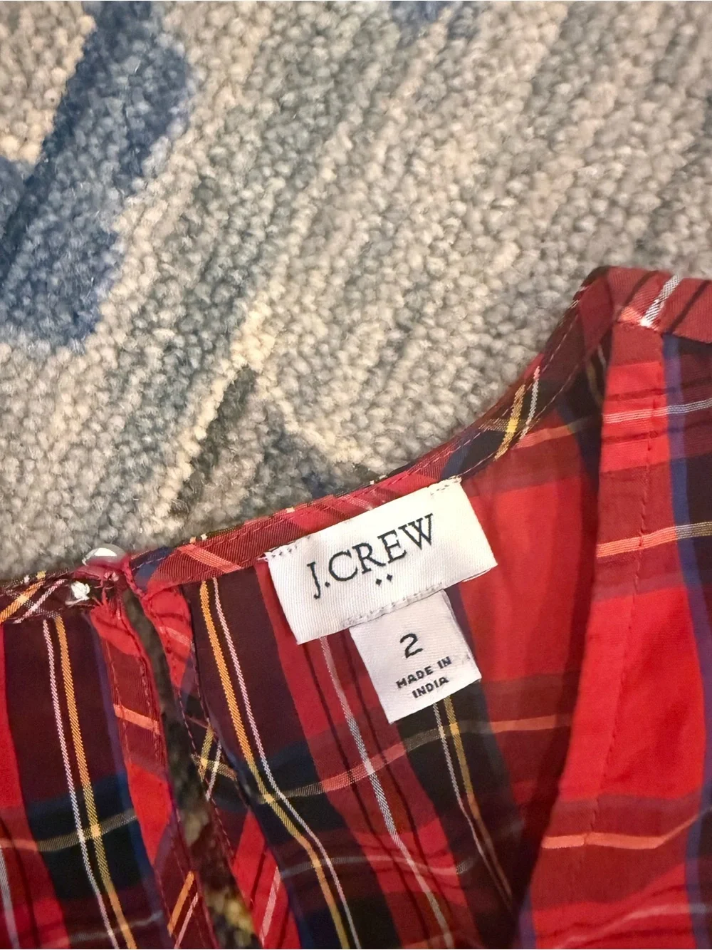 J. Crew flattering red